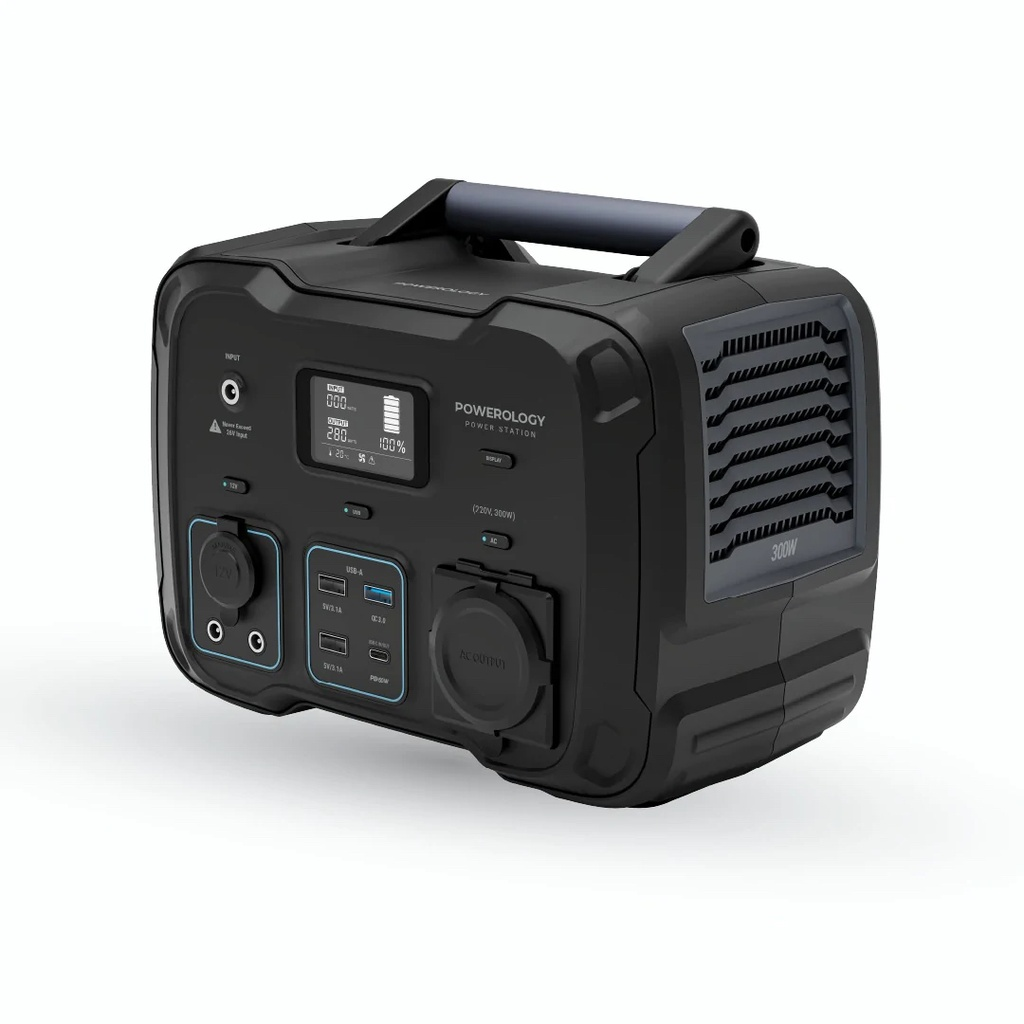 Powerology 300W Portable Power Generator 78000mAh